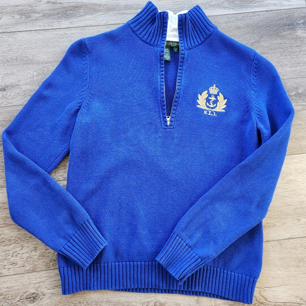 Ralph Lauren Sweater Size- M, 100% Cotton